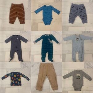 BABY BOY SIZE 9 MONTH (9M) CLOTHING